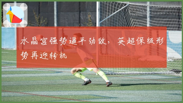 水晶宫强势逼平劲敌，英超保级形势再迎转机